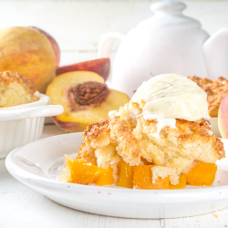 Peach Crumble